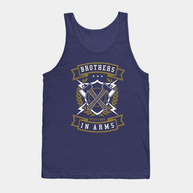 Brothers in Arms Series: Stay True Tank Top by Jarecrow 